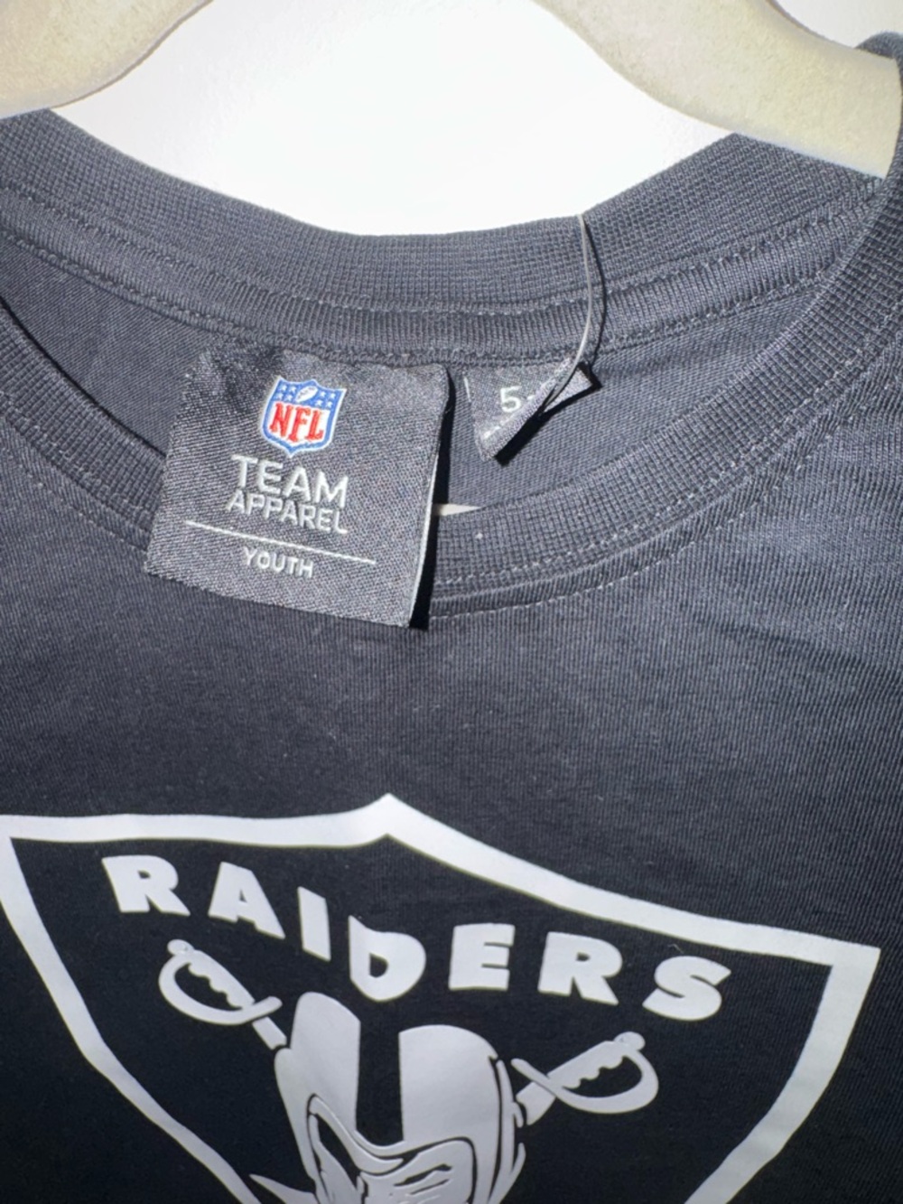 ‼️SALE‼️ kids NFL Raiders short sleeve logo T-shirt - Picture 4 of 4